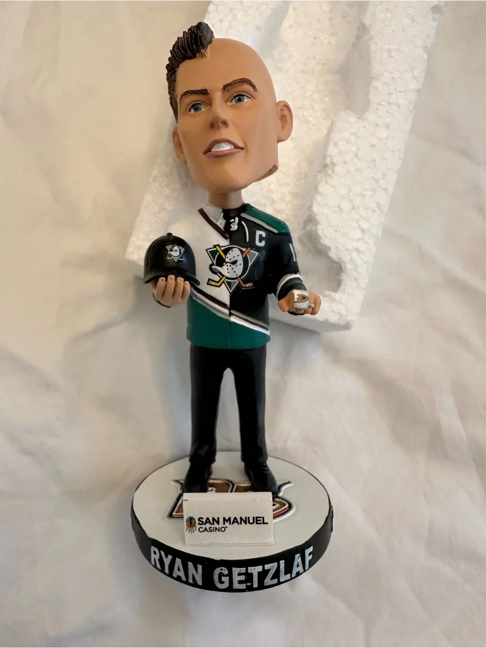 Ryan Getzlaf Ducks Bobblehead San Manuel Casino NHL - Picture 4 of 9
